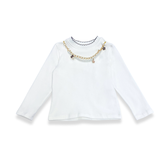 Doe A Dear Girls Necklace Top