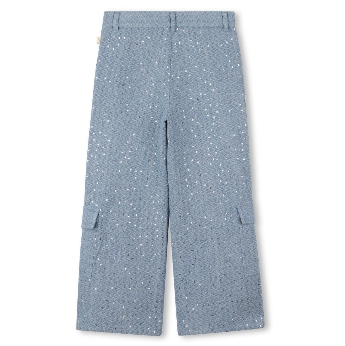 Billie Blush Girls Wide Leg Jean