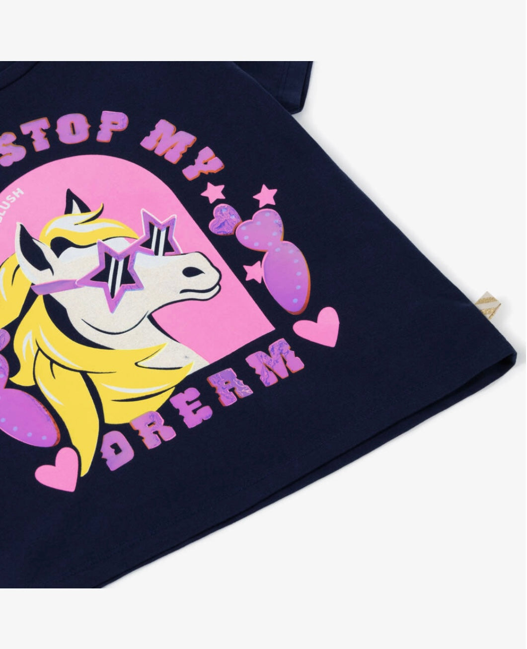 Billie Blush Girl Don’t Stop My Dream Tee