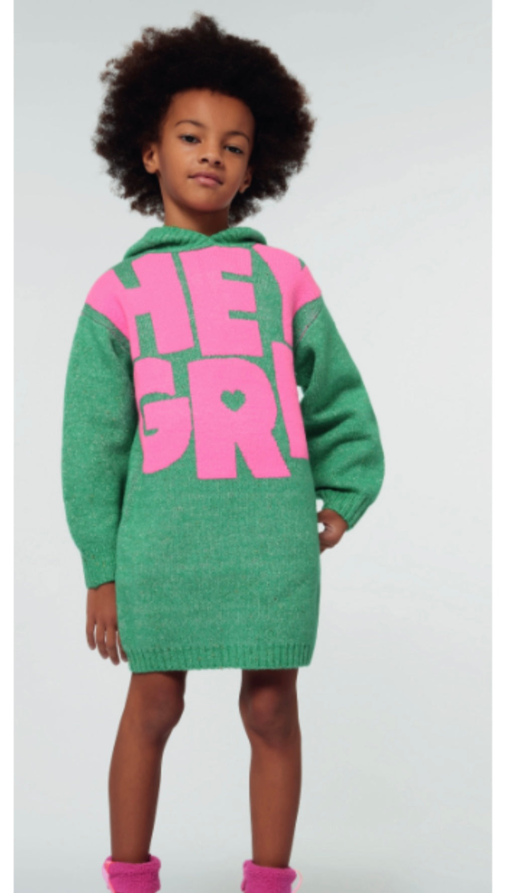 Billie Blush Hey Girl Sweater Dress