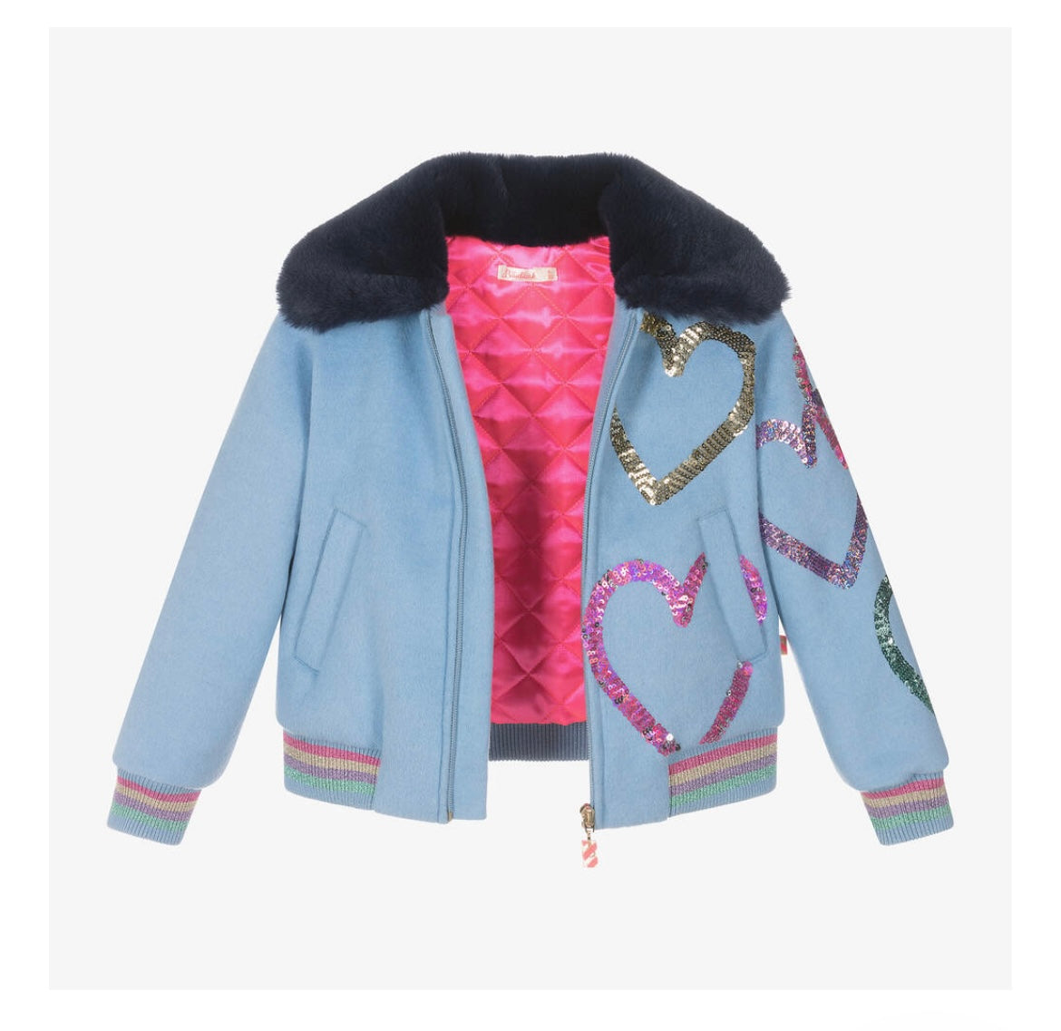 Billie Blush Blue Hearts