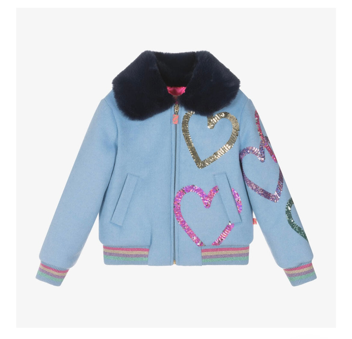 Billie Blush Blue Hearts