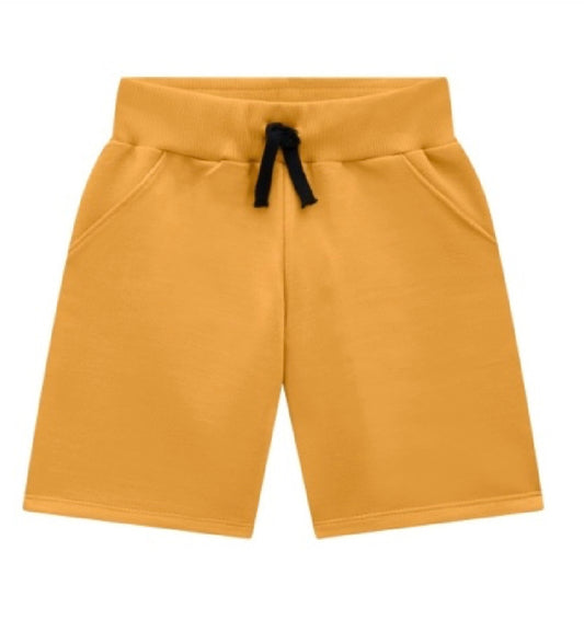 Mustard Jersey Shorts