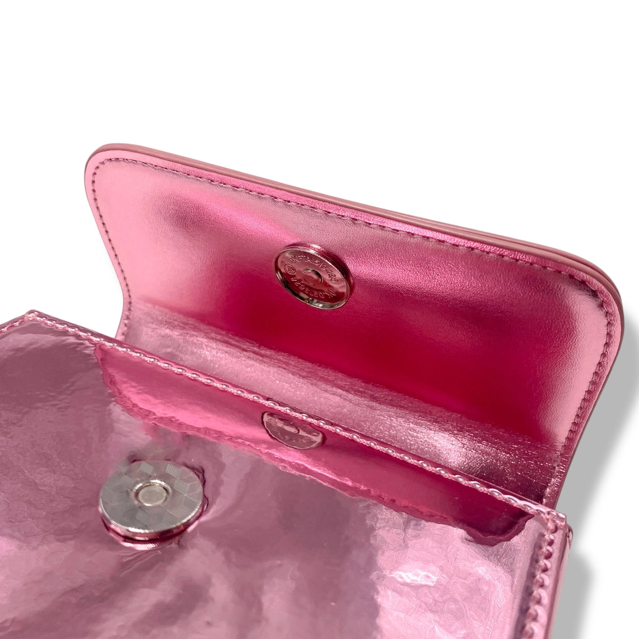 Doe A Dear Girls Pink Patent Purse