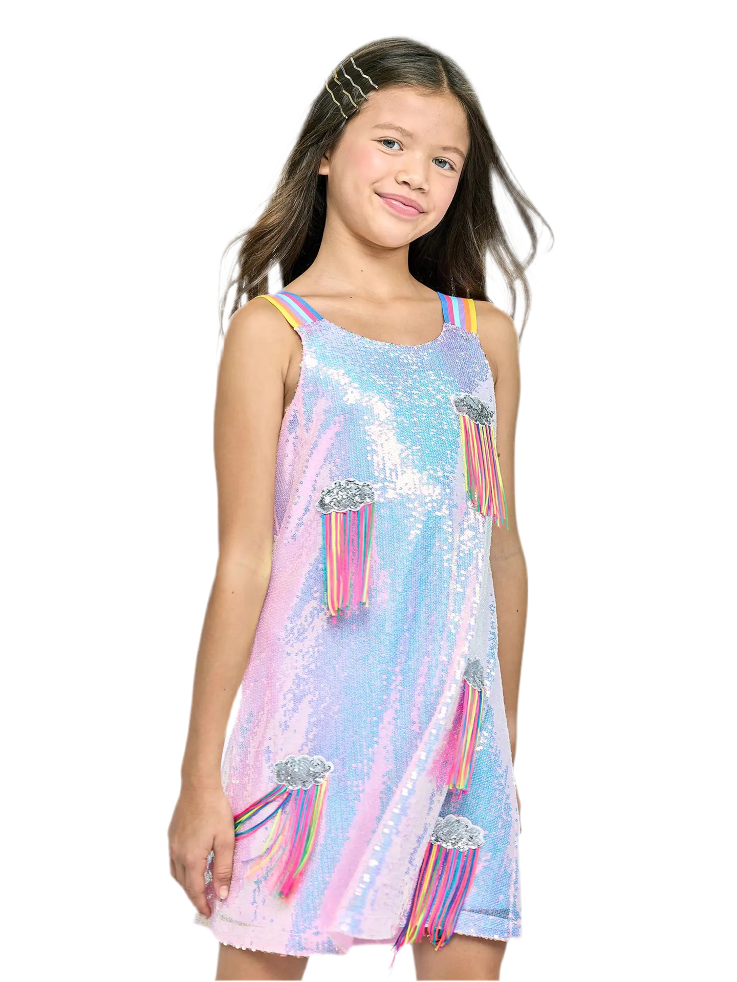 Hannah Banana Rainbow Clouds