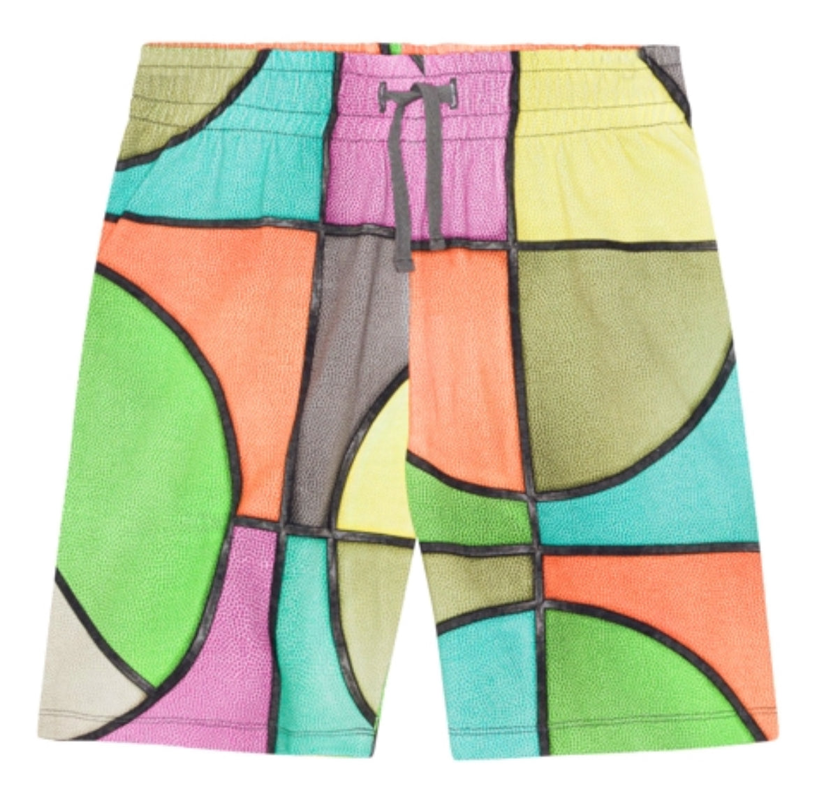 Molo Multi color basketball printed shorts