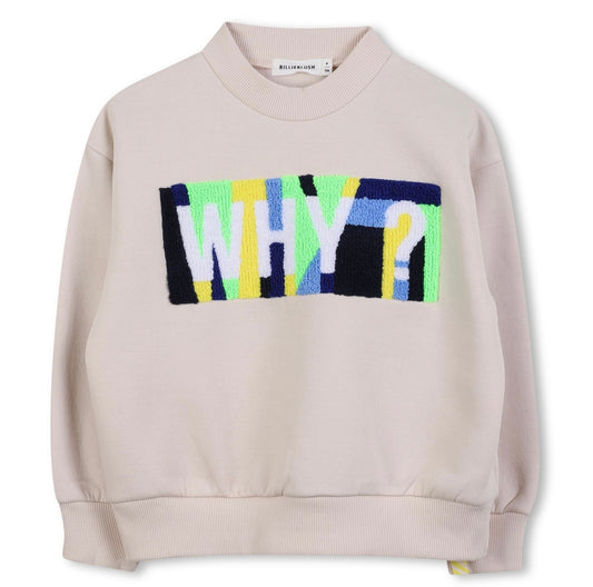 Billie Blush Boys WHY?Sweatshirt
