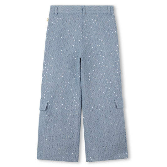 Billie Blush Girls Wide Leg Jean