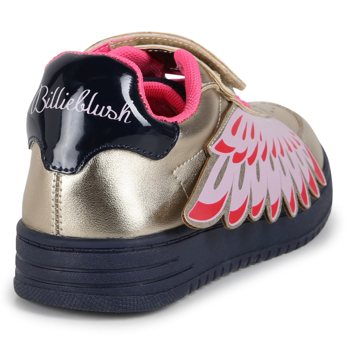 Billie Blush Girls Metallic Wing