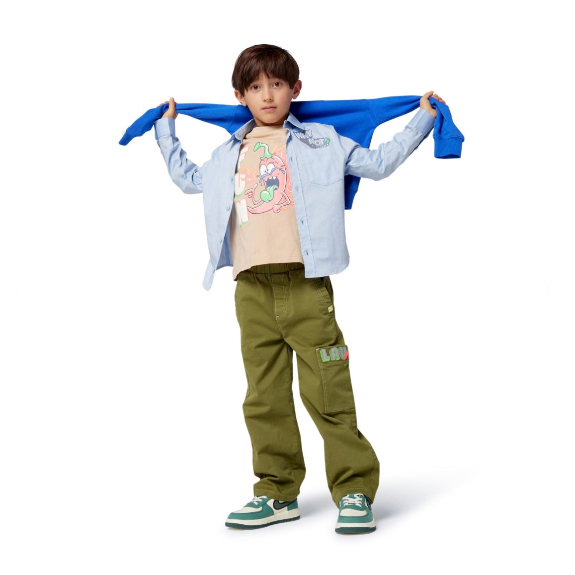 Billie Blush Boys Laugh Cargo Pants