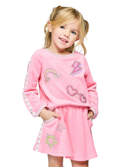 Sara Sara Velour Set