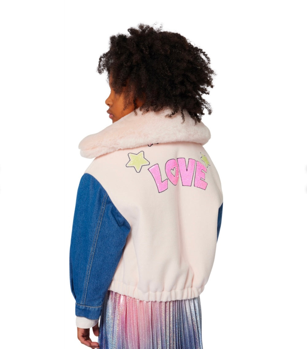 Billie Blush Girls Love Jacket