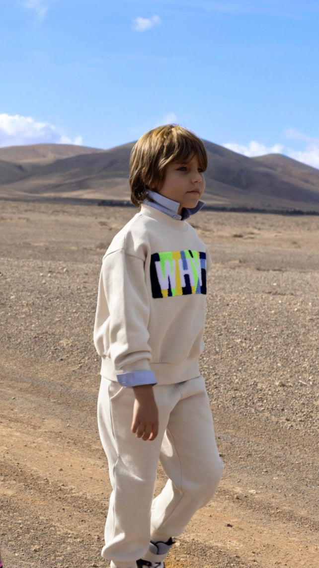 Billie Blush Boys WHY?Sweatshirt