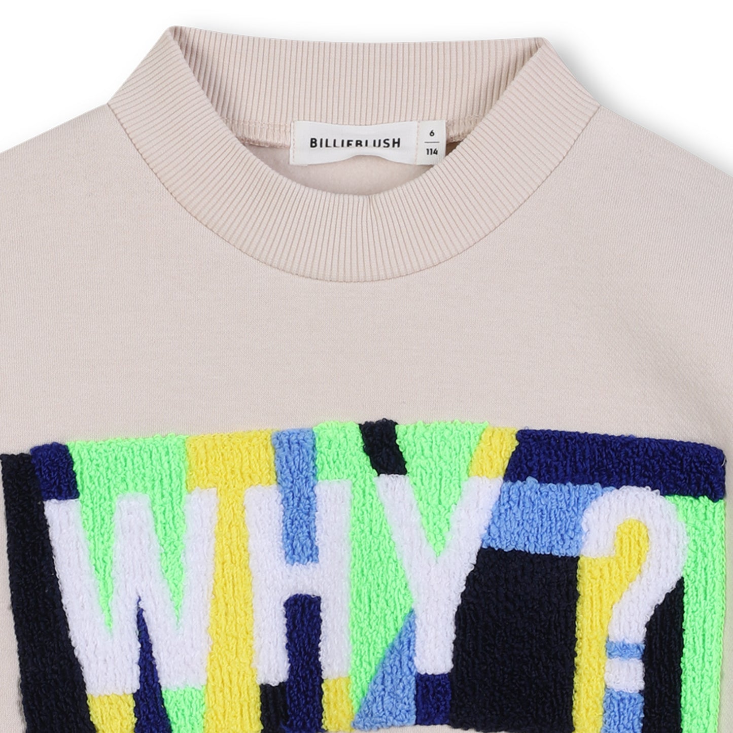 Billie Blush Boys WHY?Sweatshirt