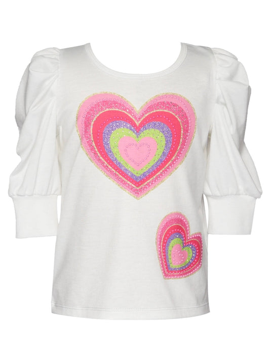 Sara Sara Girls Heart to Heart Top