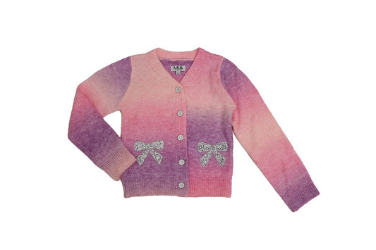 Mia New York Girls Bow Cardigan